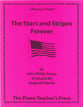 Stars and Stripes Forever-2 Pno 4ha piano sheet music cover